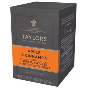 imageTaylors of Harrogate Lemon ampamp Ginger Herbal Tea 20 CountApple Cinnamon Infusion