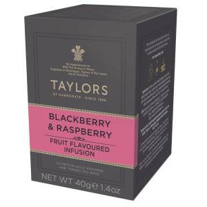 imageTaylors of Harrogate Lemon ampamp Ginger Herbal Tea 20 CountBlackberry  Raspberry