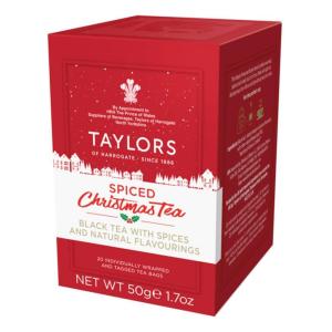 imageTaylors of Harrogate English Breakfast 20 TeabagsSpiced Christmas
